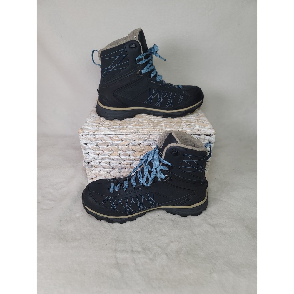 Vasque Coldspark UltraDry Winter Boots Gorpcore Black Blue 200g Thinsulate 8.5M